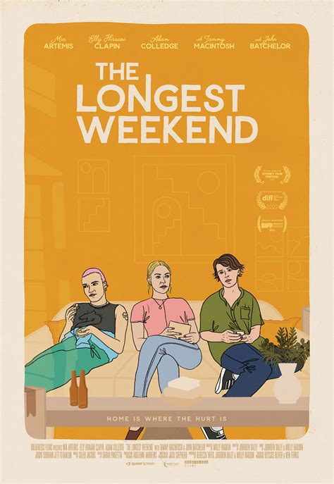 May 11, 2022 ... We're excited to announce that 'The Longest Weekend' will be having its world premiere on the 12th of June as part of Sydney Film Festival!
